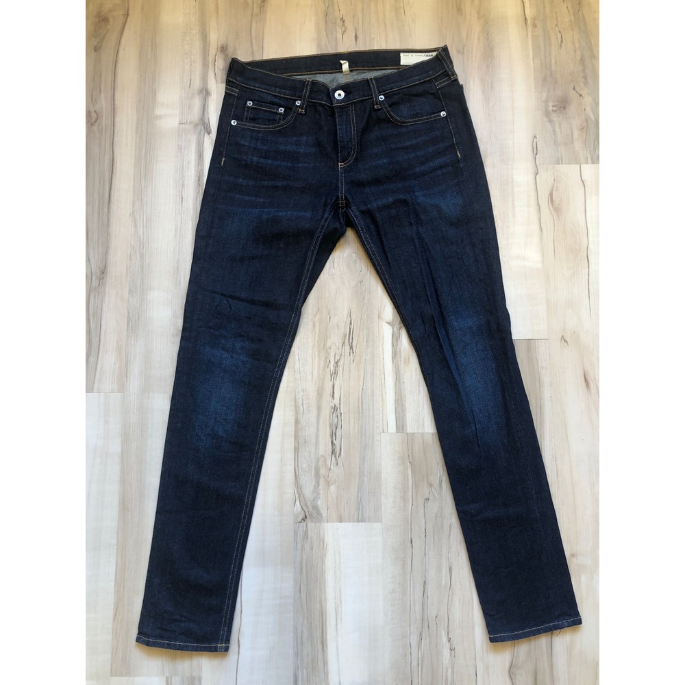 rag & bone Dark Indigo Boyfriend Jeans